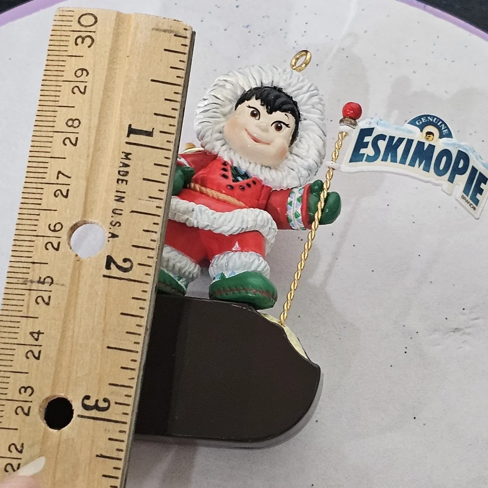 Carlton Cards Christmas Ornament Heirloom Collection Eskimo Explorer Eskimo Pie